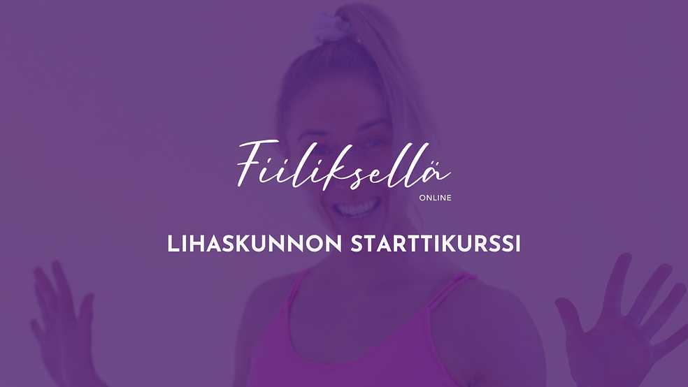 Lihaskunnon starttikurssi by Tanssi- ja liikuntakeskus Fiiliksellä