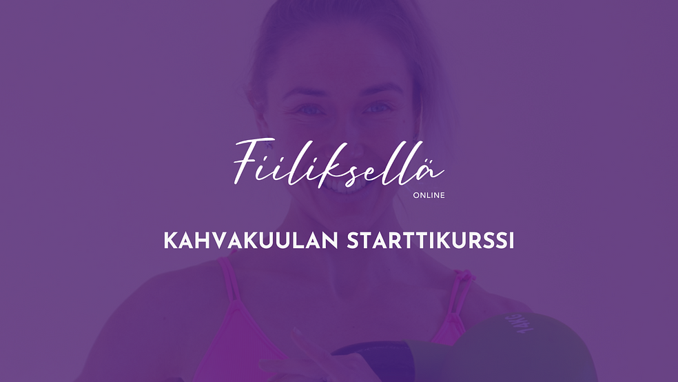 Kahvakuulan starttikurssi by Tanssi- ja liikuntakeskus Fiiliksellä